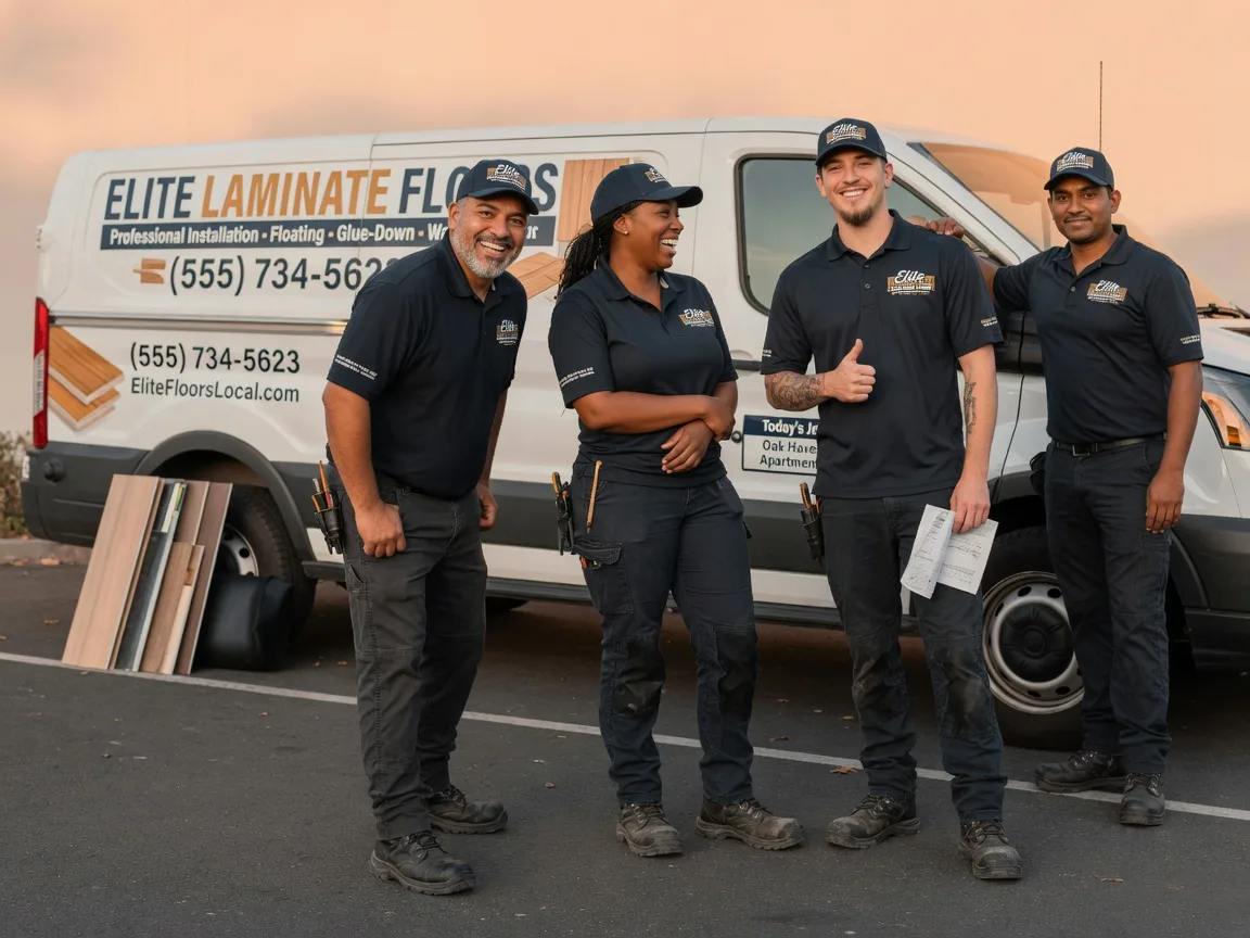 Laminate flooring installation company in Dahinda, IL